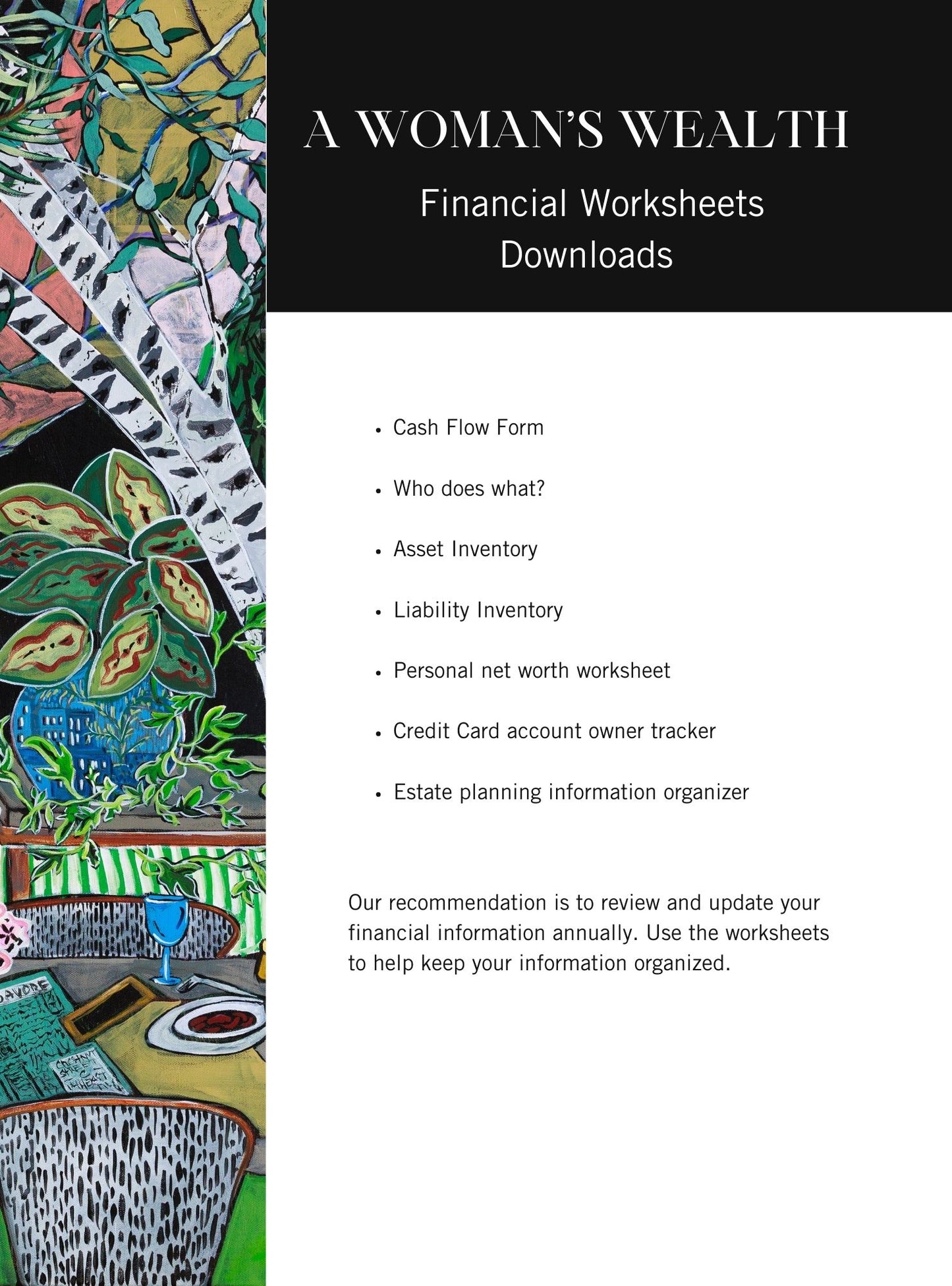 Financial Worksheets: Free Download